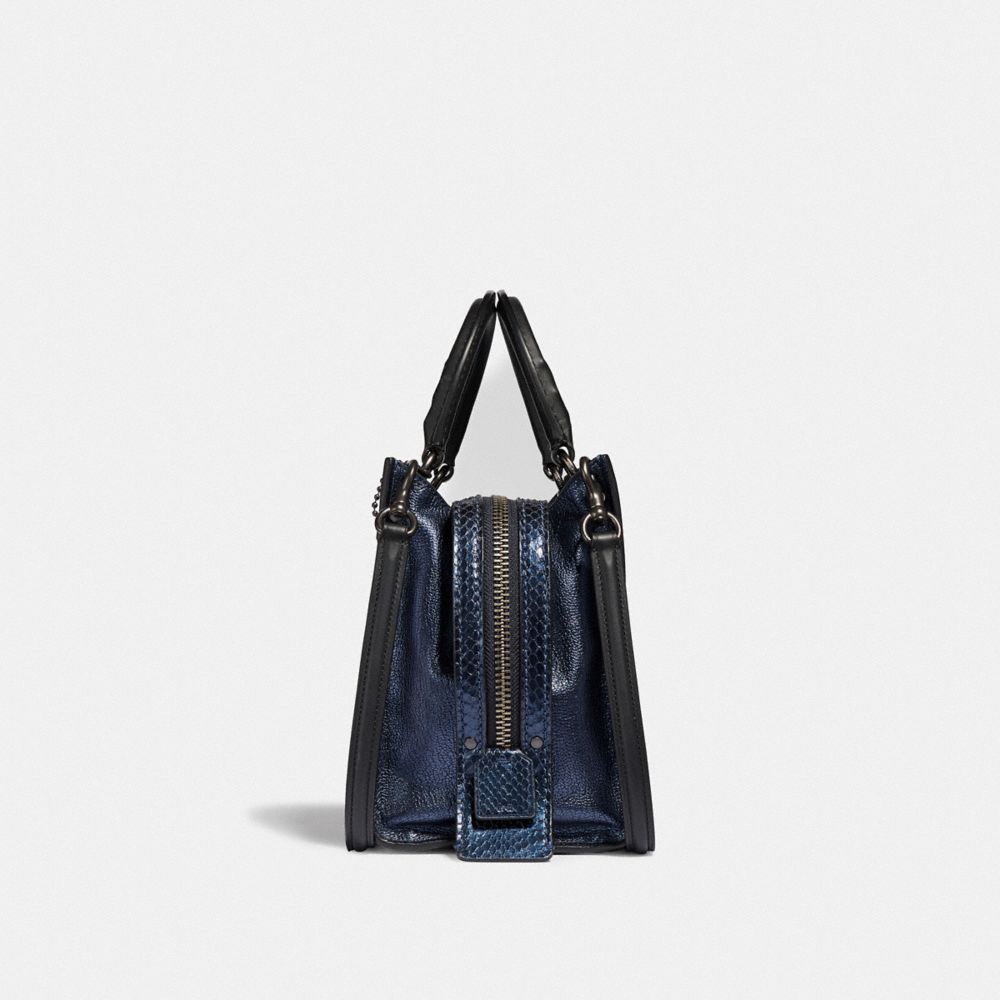 Coach rogue best sale 25 metallic blue