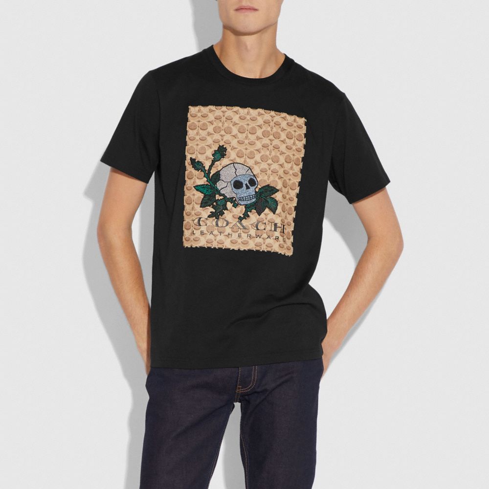 T-shirt tête de mort emblématique