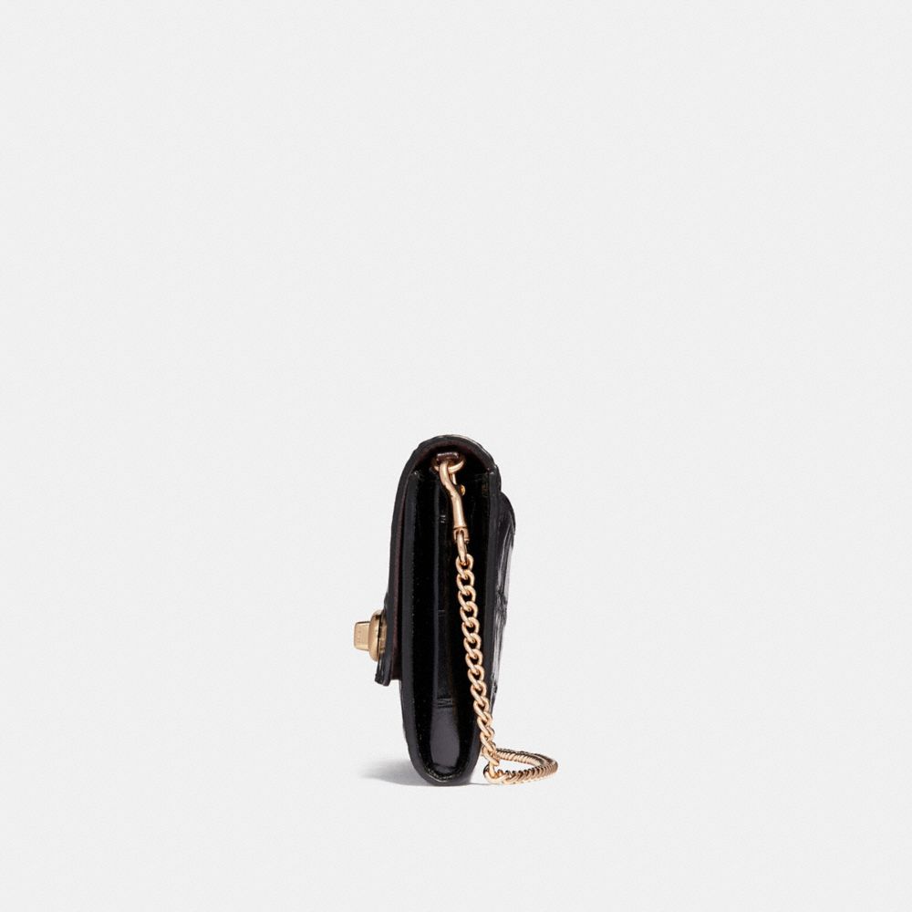 COACH®,Marlow Turnlock Chain Crossbody,,Angle View
