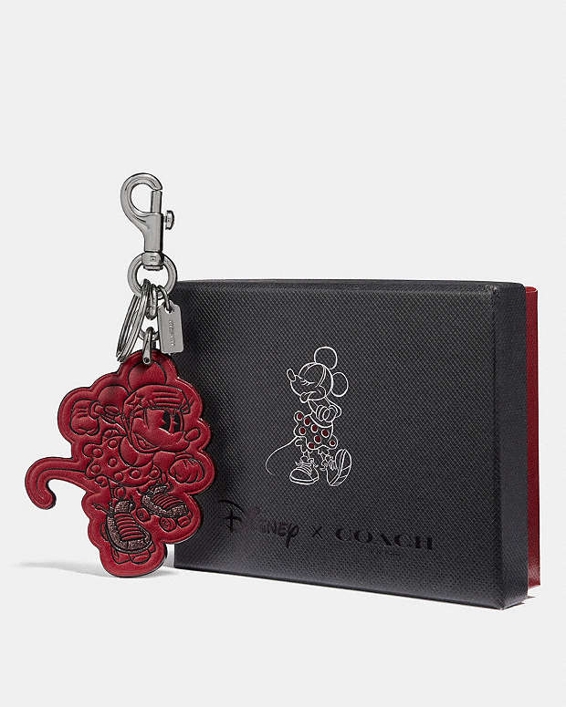 Boxed Minnie Mouse Rollerskate Bag Charm | COACH®