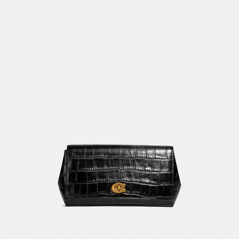 Coach alexa turnlock clutch sale