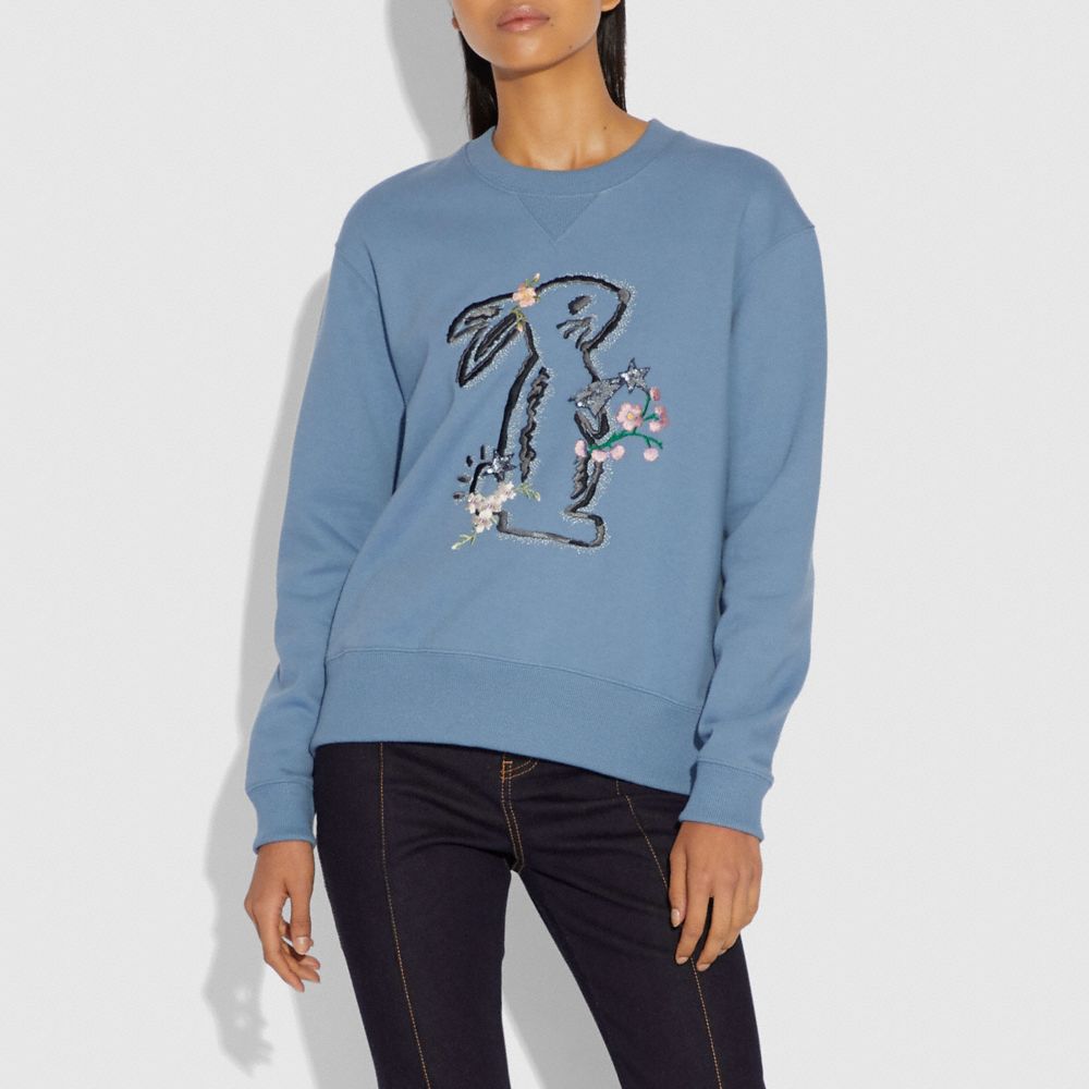 Coach 2025 bunny sweatshirt