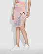 COACH®,SELENA LACE DETAIL SKIRT,Other,Pajama Pink,Scale View