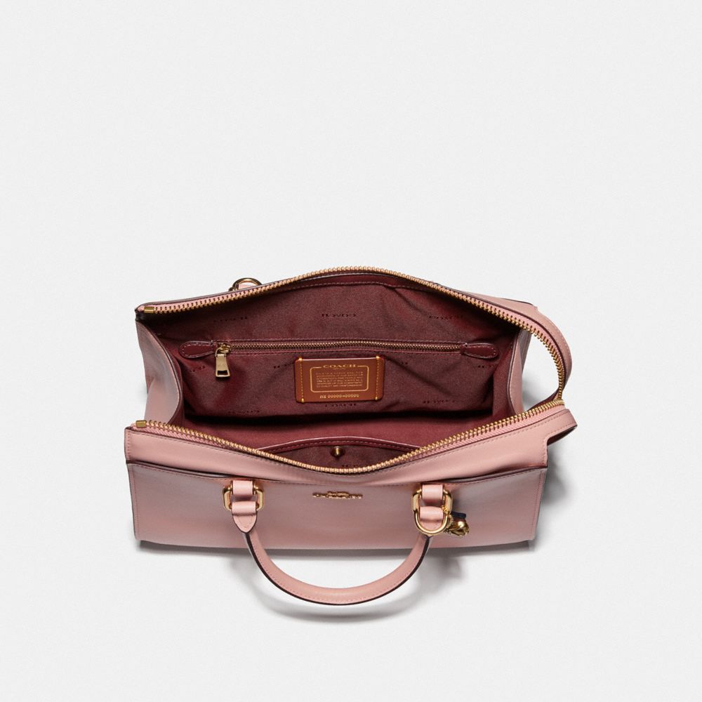 Coach selena best sale bond bag pink