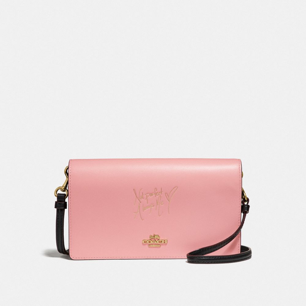 COACH Selena Hayden Foldover Crossbody Clutch In Colorblock