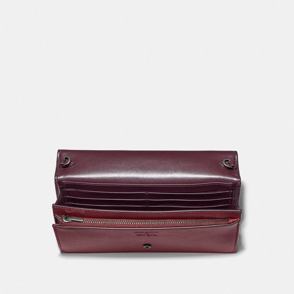 Selena hayden foldover outlet crossbody clutch in colorblock