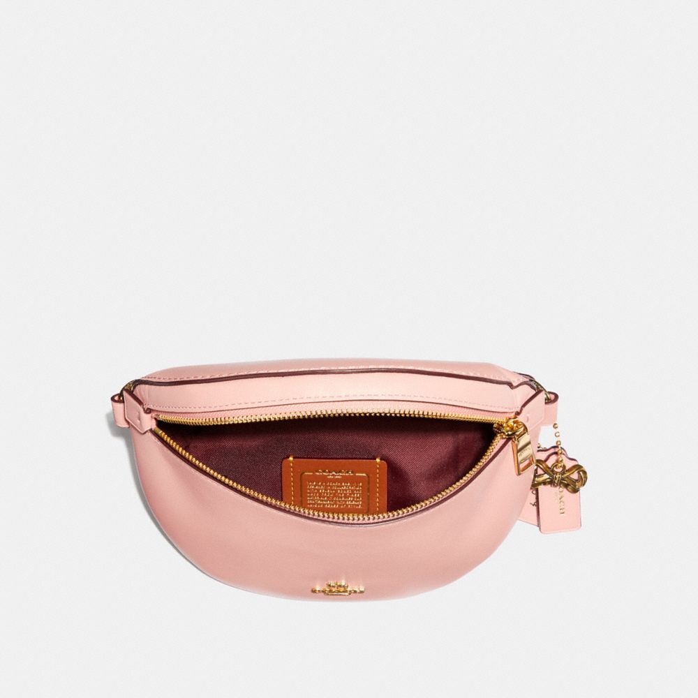 Coach belt bag online pink