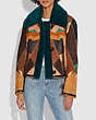 COACH®,CRAFT DECO SHEARLING JACKET,cotton,Multi,Scale View