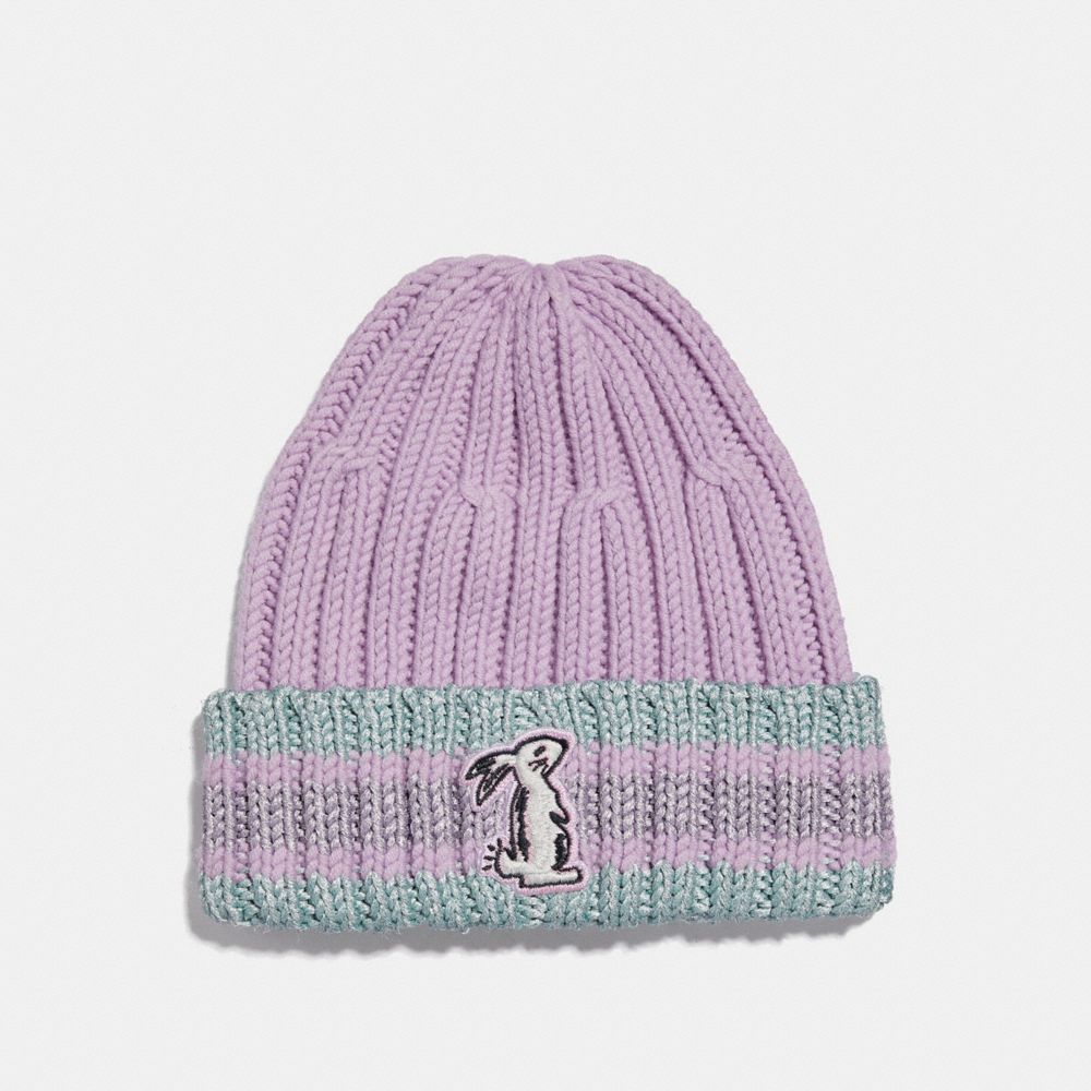 Selena Knit Hat With Bunny