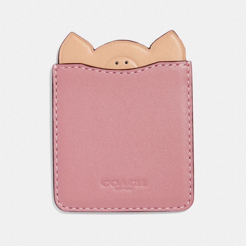 Pig coin purse online coach