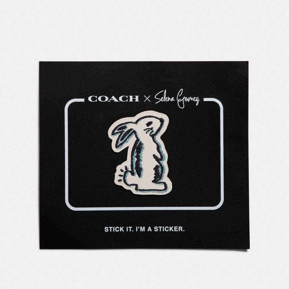 COACH Selena Bunny Sticker COACH