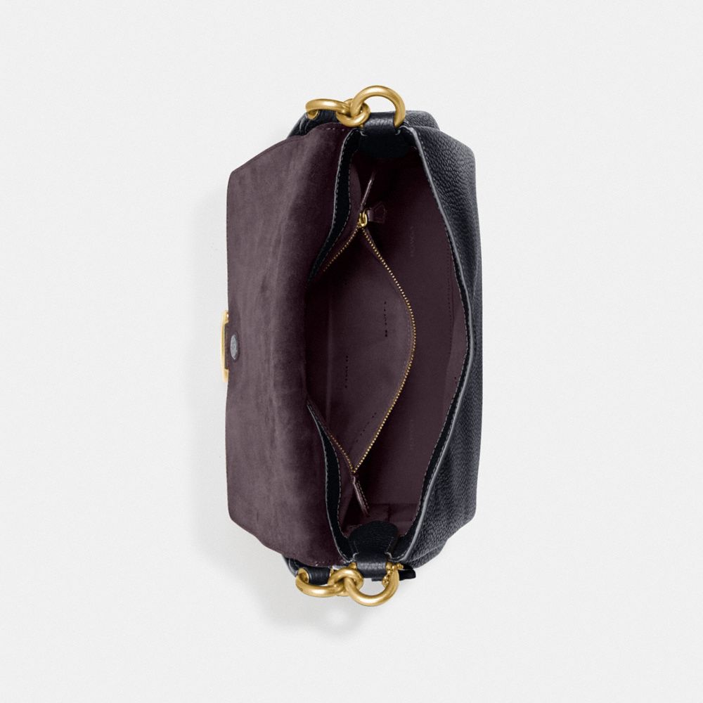 COACH®,May Shoulder Bag,,Inside View,Top View
