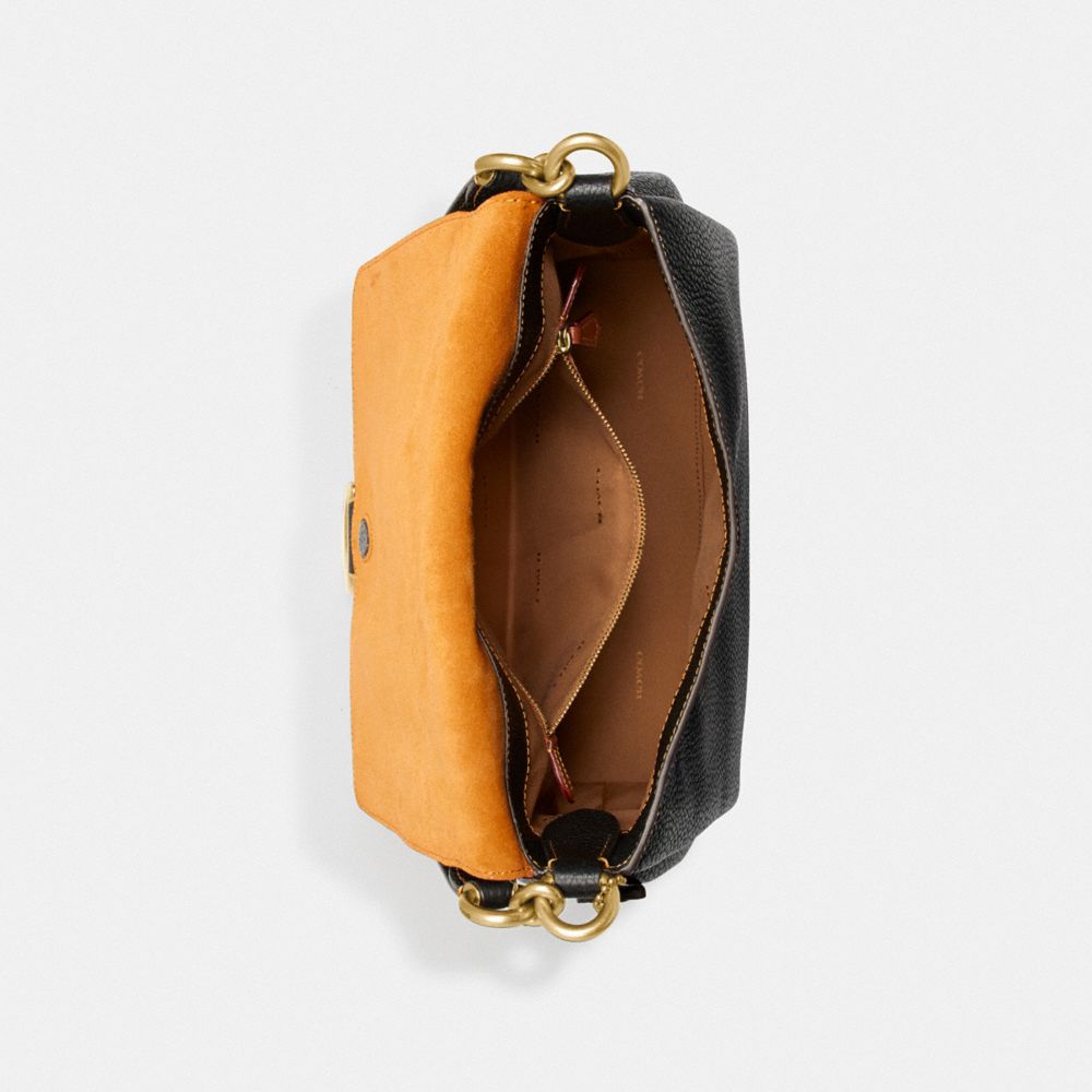 COACH®,May Shoulder Bag,,Inside View,Top View