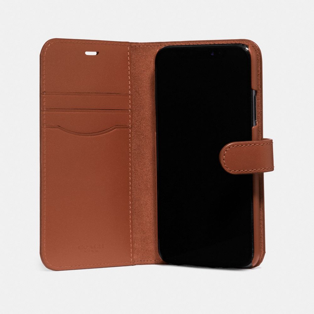 COACH®,Iphone X/Xs Folio,,Inside View,Top View