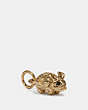 COACH®,MOUSE CHARM,Plated Brass,Gold/Multi,Front View