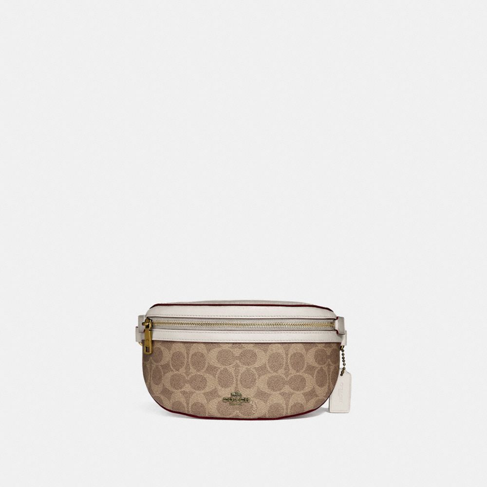 Coach coated-canvas Belt Bag - Farfetch