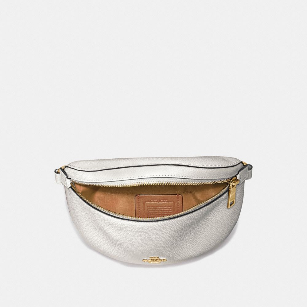 COACH®,Belt Bag,,Inside View,Top View