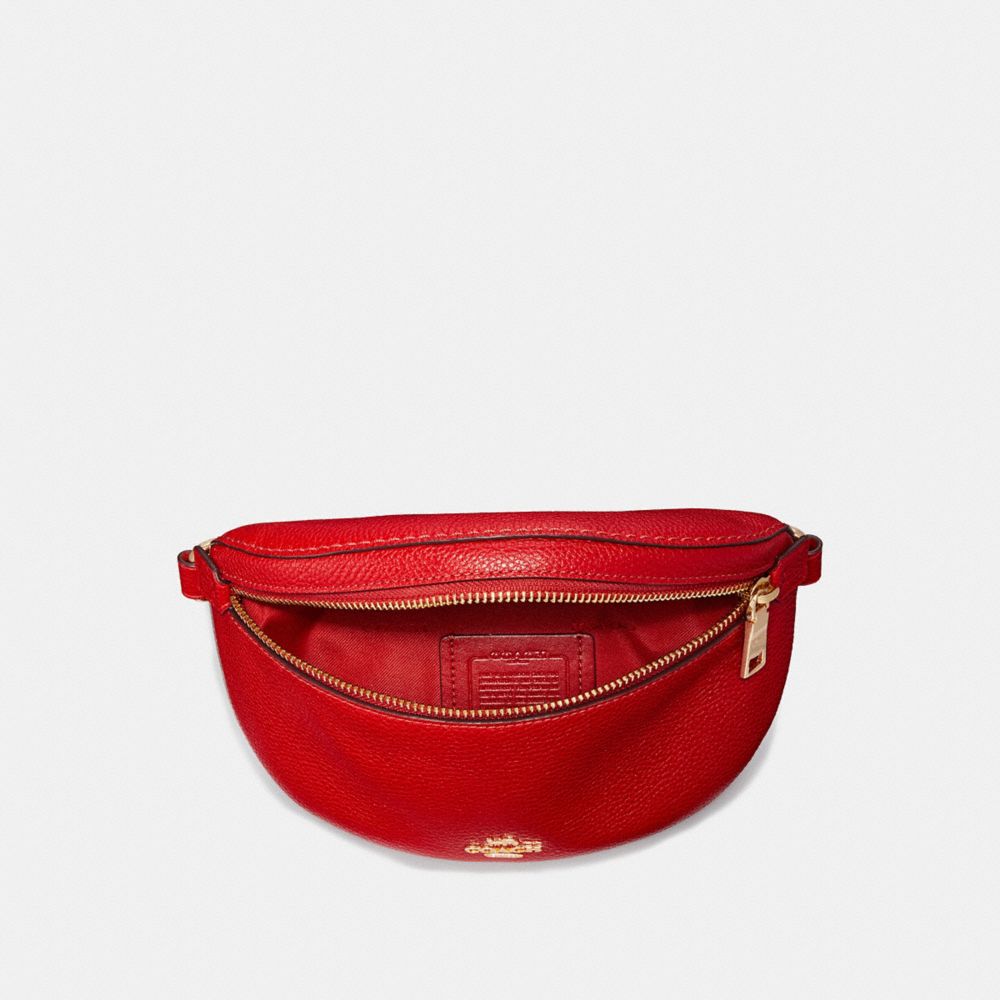 COACH®,Belt Bag,,Inside View,Top View