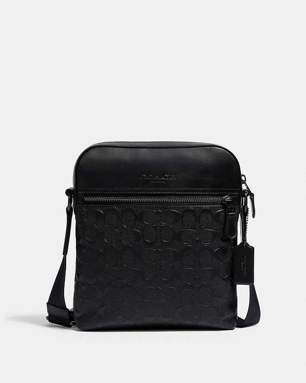COACH® Outlet  Houston Flight Bag In Signature Leather