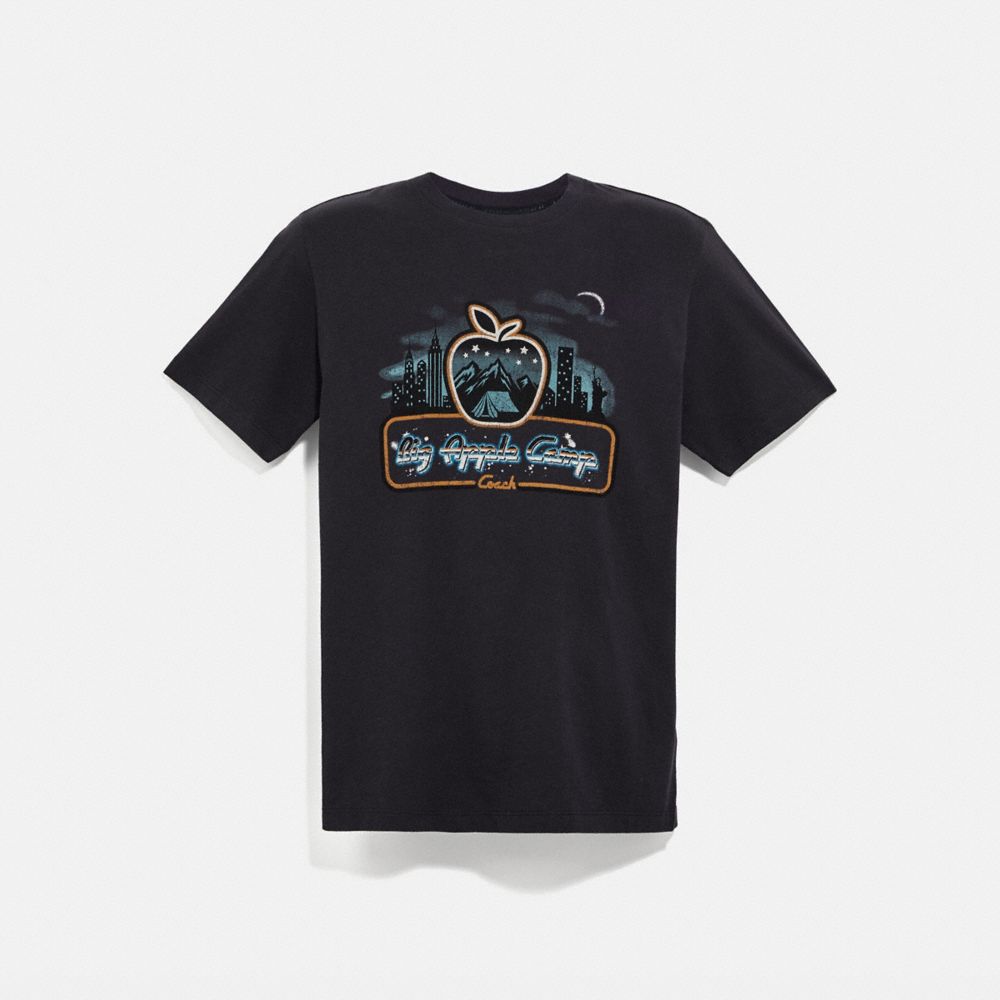 T-shirt Big Apple Camp avec ligne d’horizon