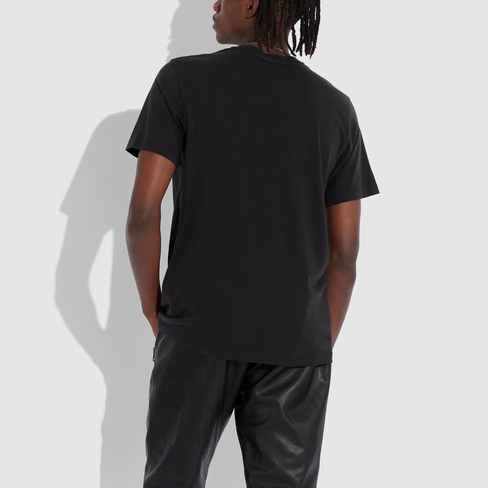 COACH®,Skyline Big Apple Camp T Shirt,,Scale View