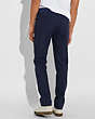 COACH®,PLEATED PANTS,wool,NAVY,Scale View