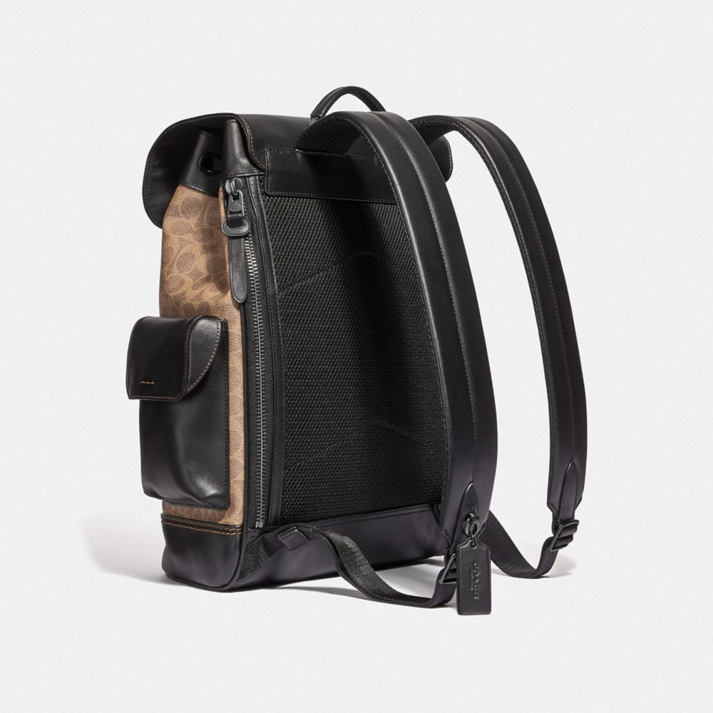 COACH® | Rivington Backpack In Signature Canvas