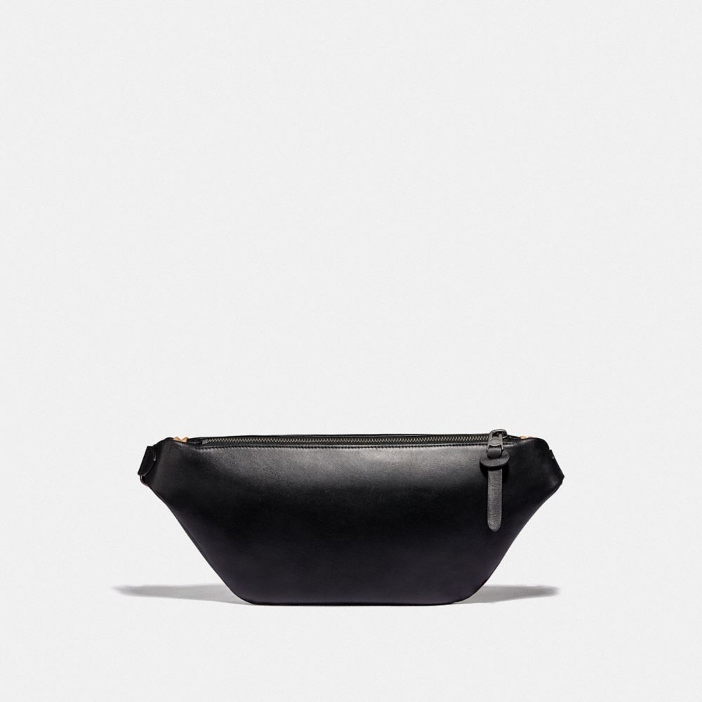 COACH®,Rivington Belt Bag In Signature Canvas,,Back View
