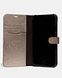COACH®,IPHONE XS MAX FOLIO,Leather,Platinum,Inside View,Top View