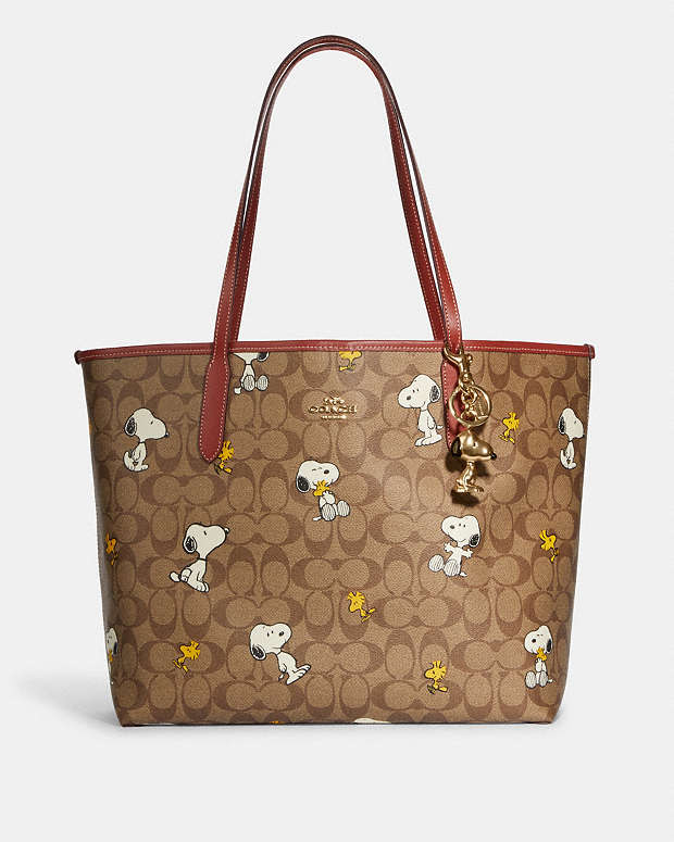 Coach X Peanuts Snoopy Bag Charm