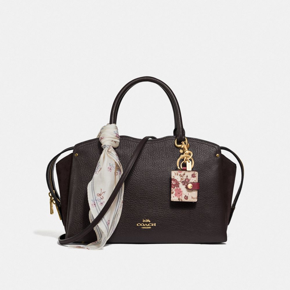 COACH®,Coach Drew Satchel,,Angle View