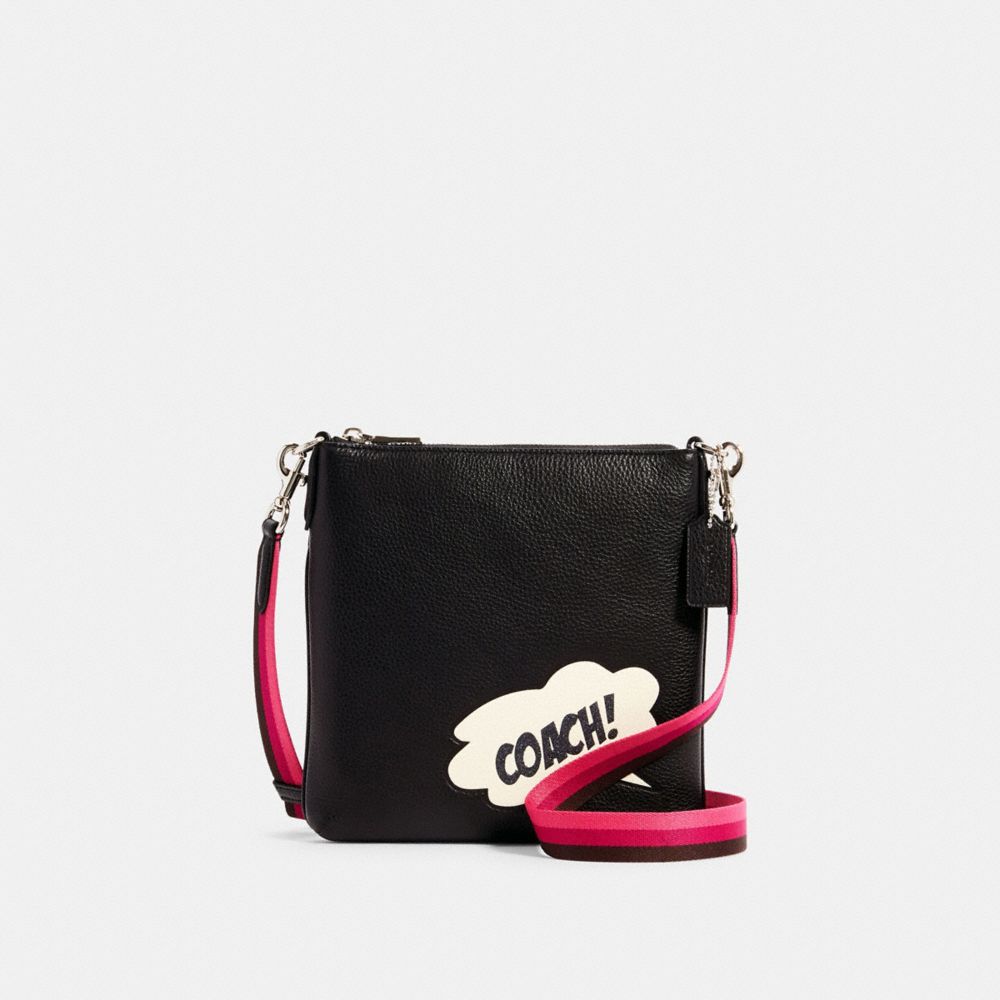 Coach │ Marvel Jes Slim Crossbody With Coach Bubble