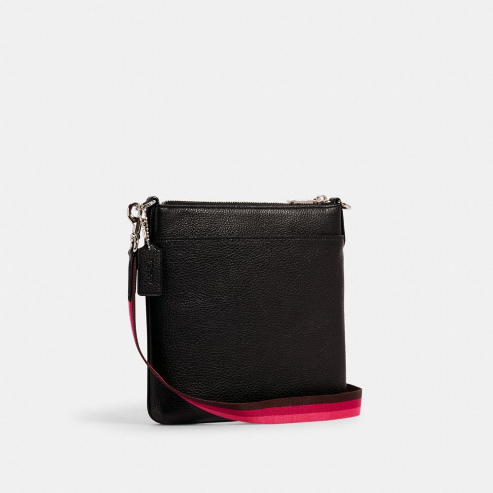 COACH®,Coach │ Marvel Jes Slim Crossbody With Coach Bubble,,Angle View