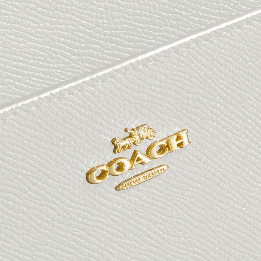 COACH®,KITT MESSENGER CROSSBODY,Small,Gold/Chalk,Closer View