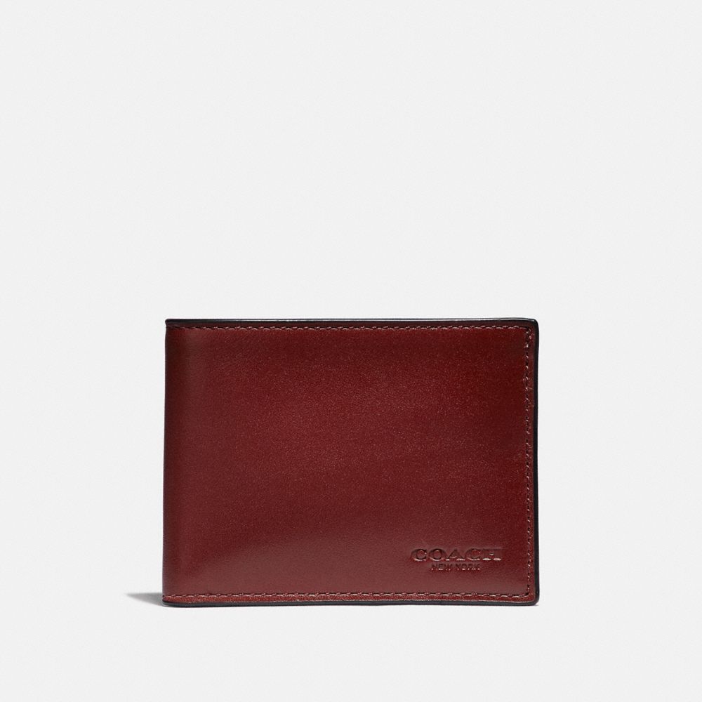 Coach discount slim billfold