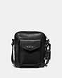 COACH®,JAXSON BAG 18,Leather,Medium,Black Copper/Black,Front View