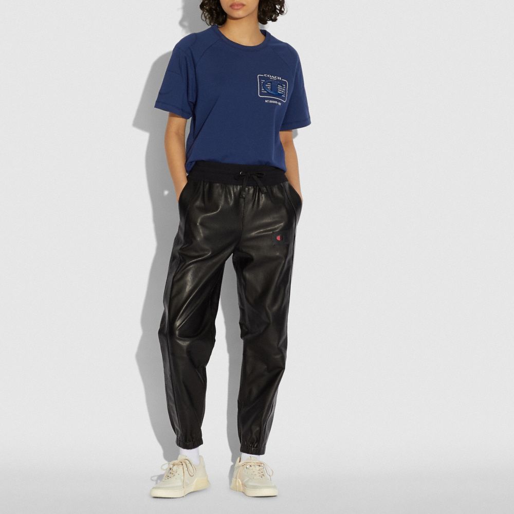 Coach X Champion Women's Embellished T Shirt