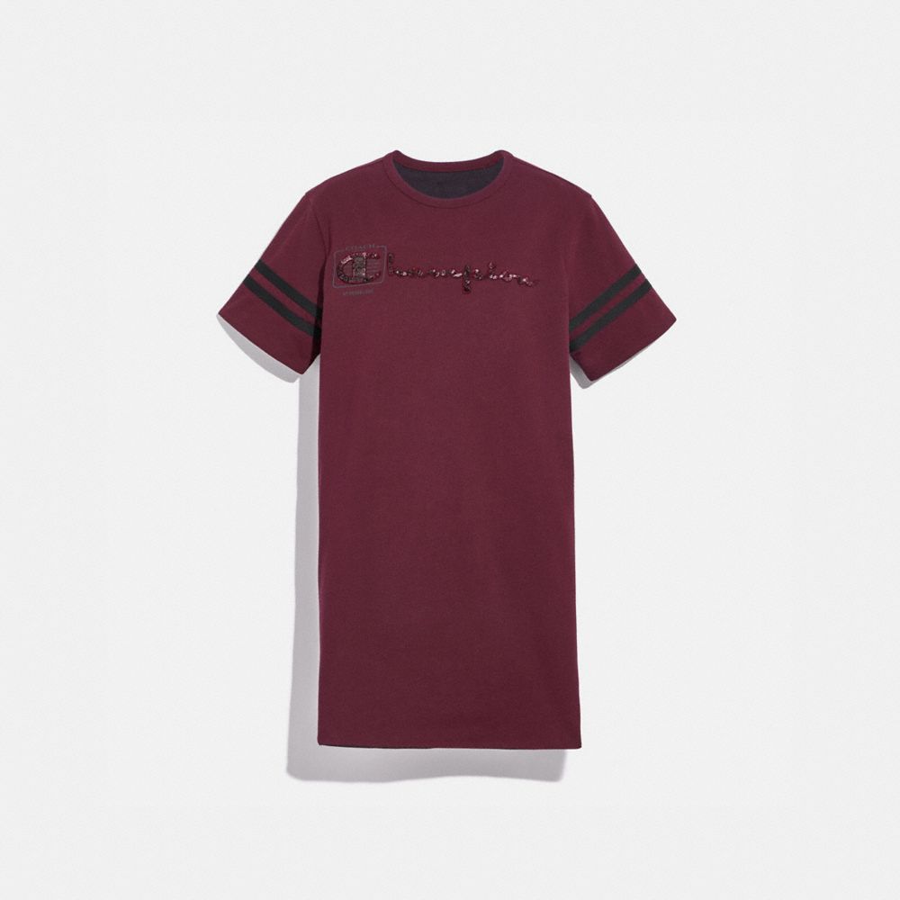 Robe t-shirt réversible Coach X Champion