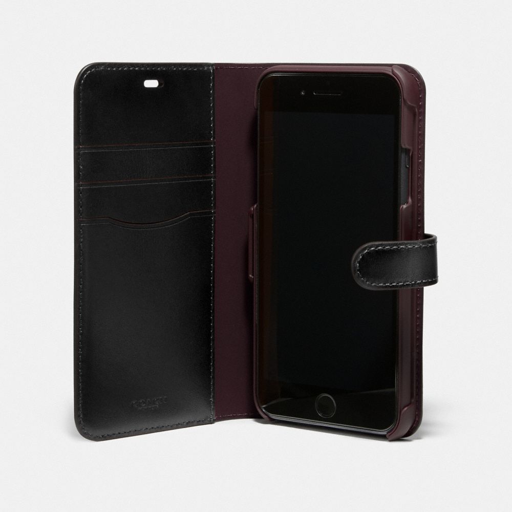 COACH® | Iphone 11 Pro Max Folio In Signature Canvas