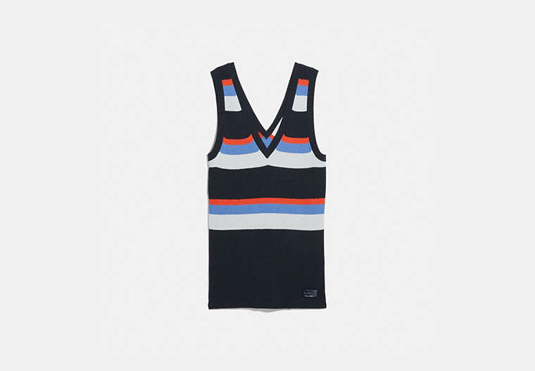COACH®,SUMMER TANK,Mixed Material,Multi,Front View