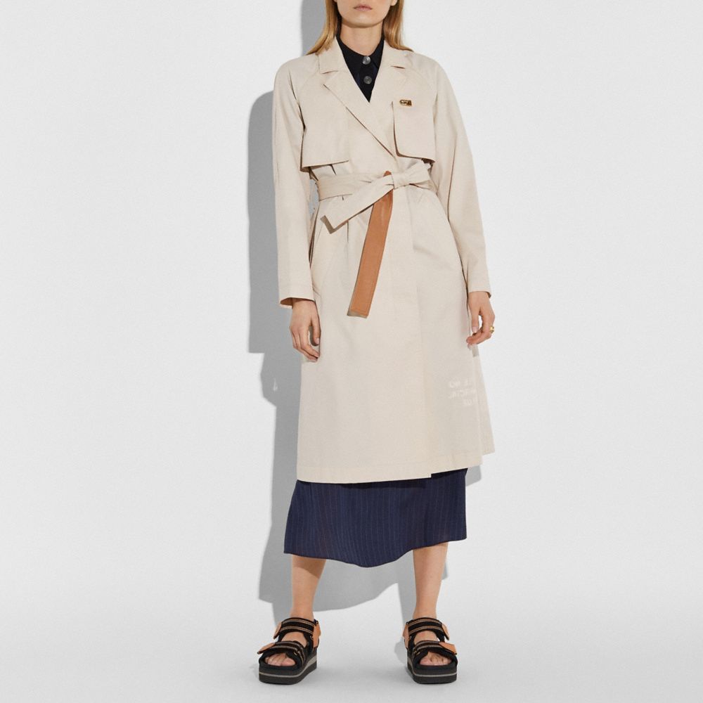 Minimal Trench Coat