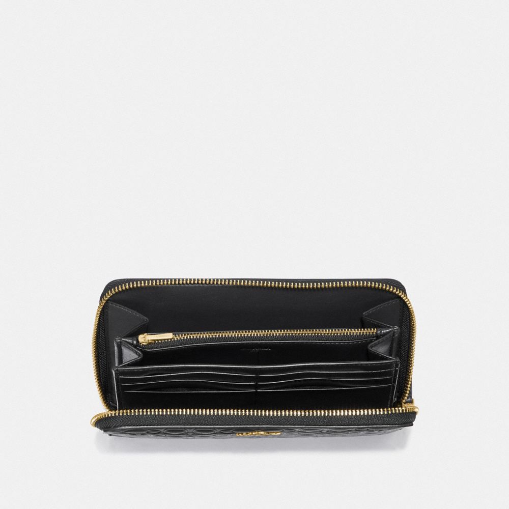 Coach continental wallet new arrivals