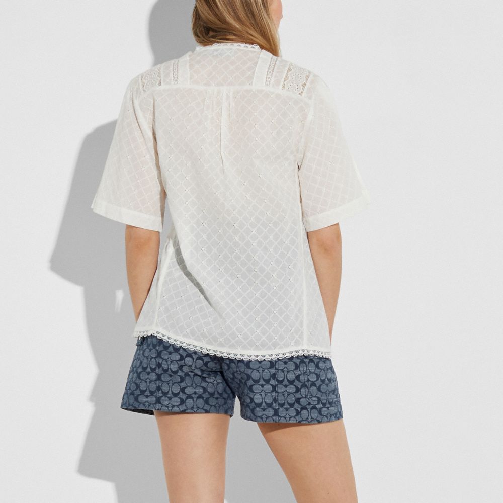 Broderie Anglaise Top
