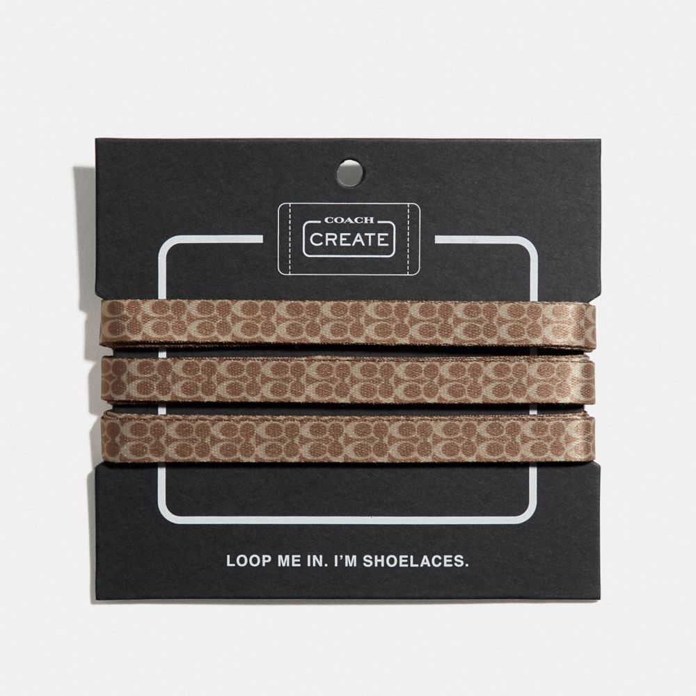 Signature Print Shoe Laces