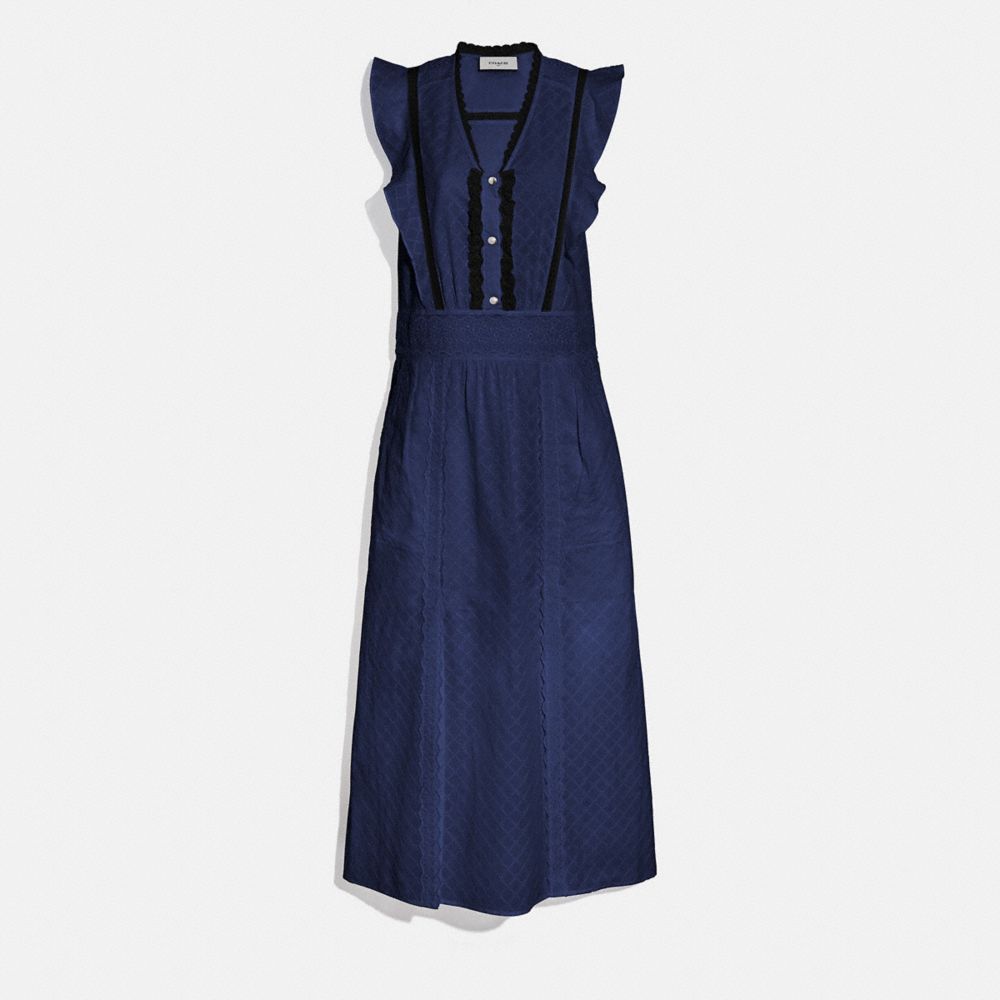 COACH® Outlet | Broderie Anglaise Maxi Dress