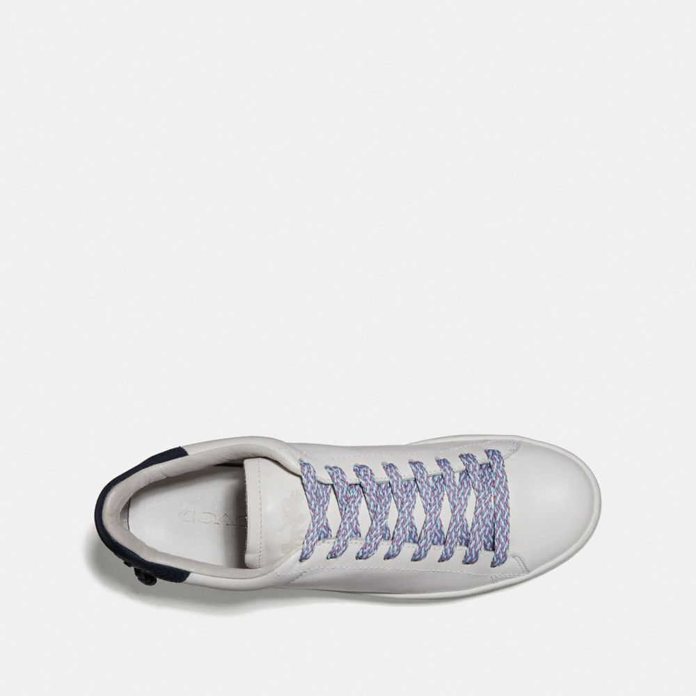COACH®,Multi Woven Shoe Laces,,Angle View