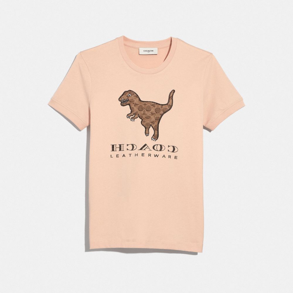 Rexy Sticker T Shirt