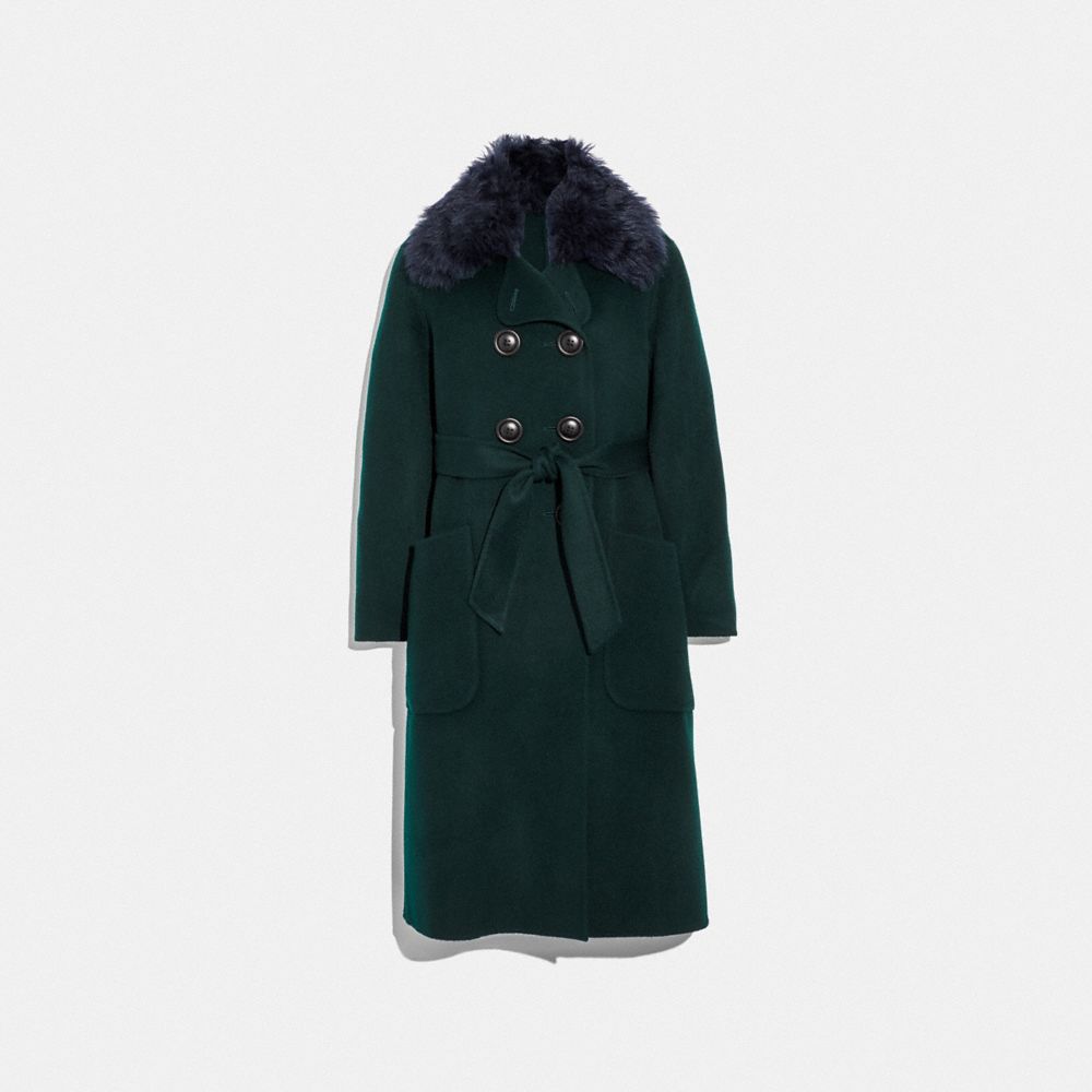 Luxury Wool Trench Coat