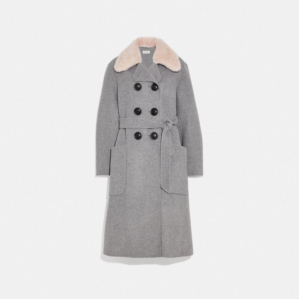 Luxury Wool Trench Coat