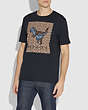 COACH®,SIGNATURE REXY T-SHIRT,n/a,Abyss,Scale View